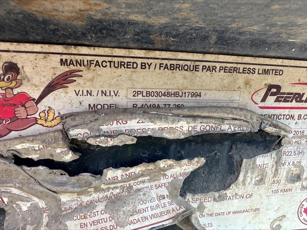 PEERLESS TRAILER 2017